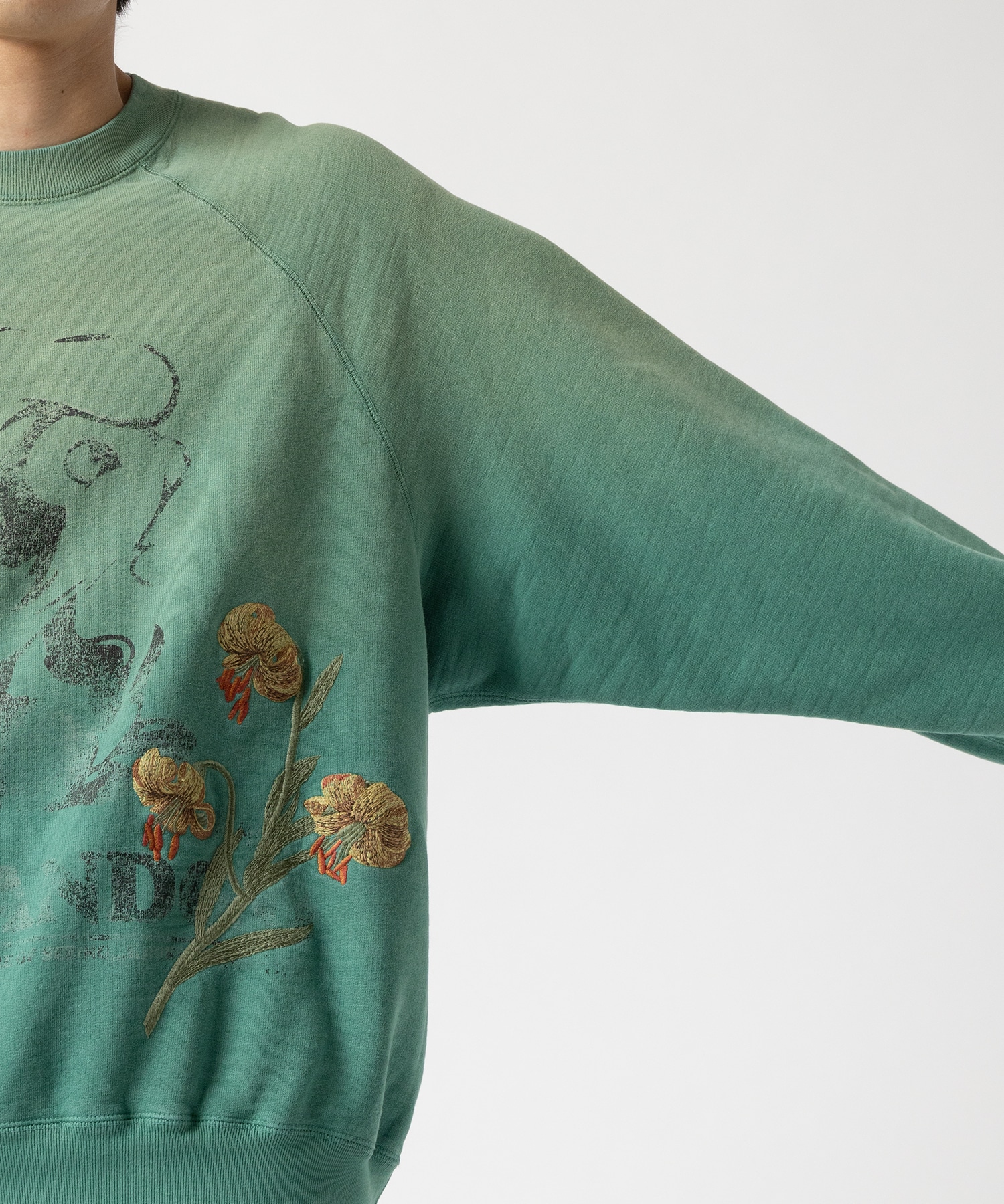 Vintage finished sweatshirt KHOKI