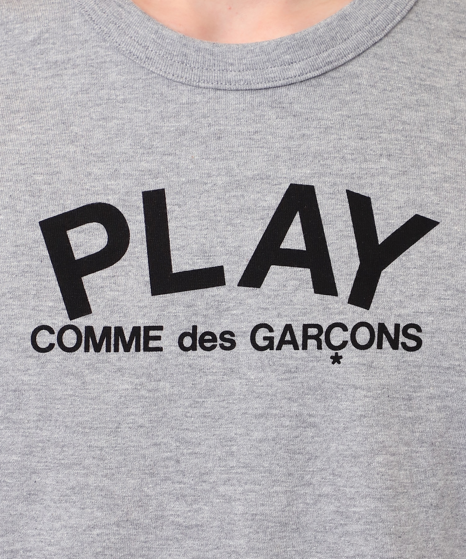 AX-T072-051　T-SHIRT LOGO PRINT PLAY LOGO PLAY COMME des GARCONS