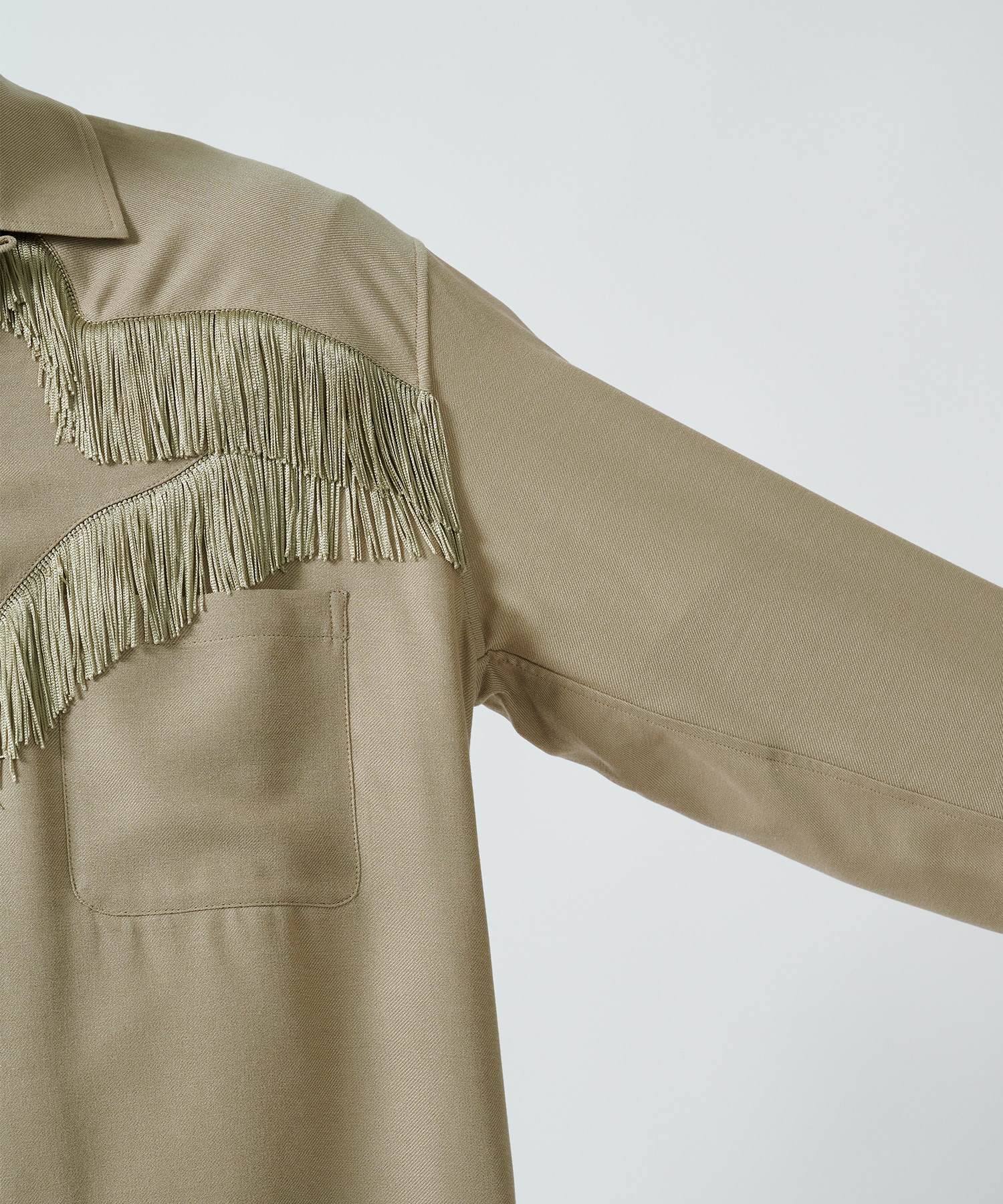 Viyella fringe shirt TOGA VIRILIS