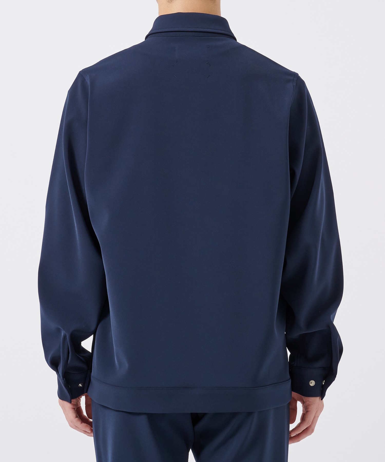 DOUBLE CLOTH ZIP BLOUSON STUDIOUS