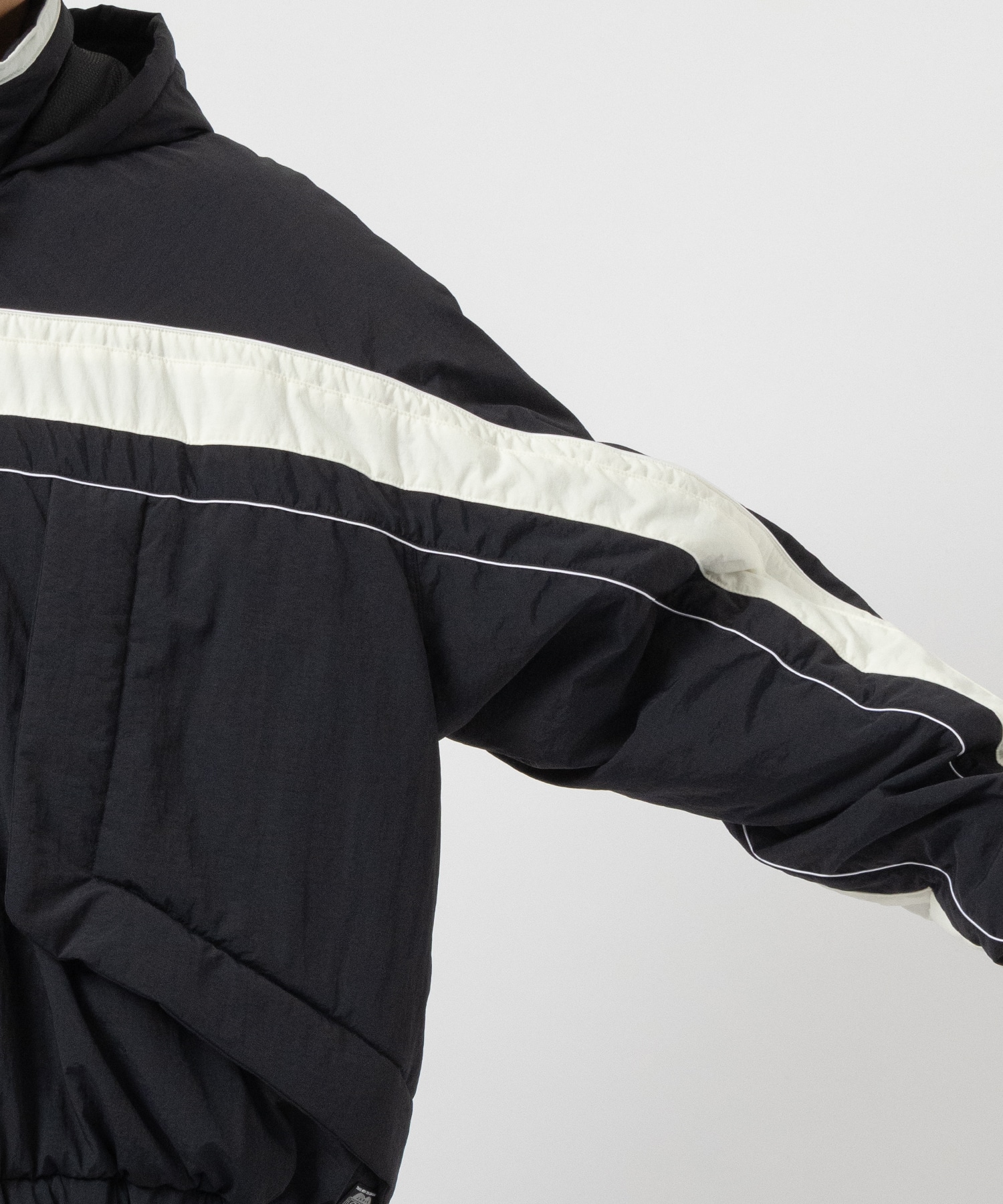 Puffer Two Tone Track Jacket BASICKS