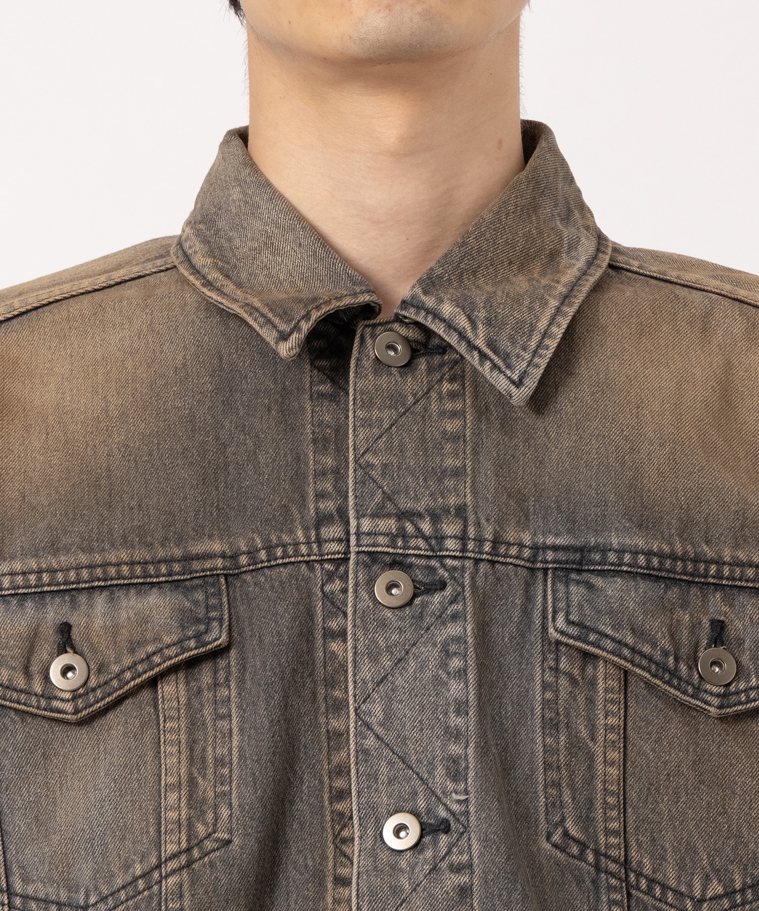 RUST DENIM JACKET JUHA