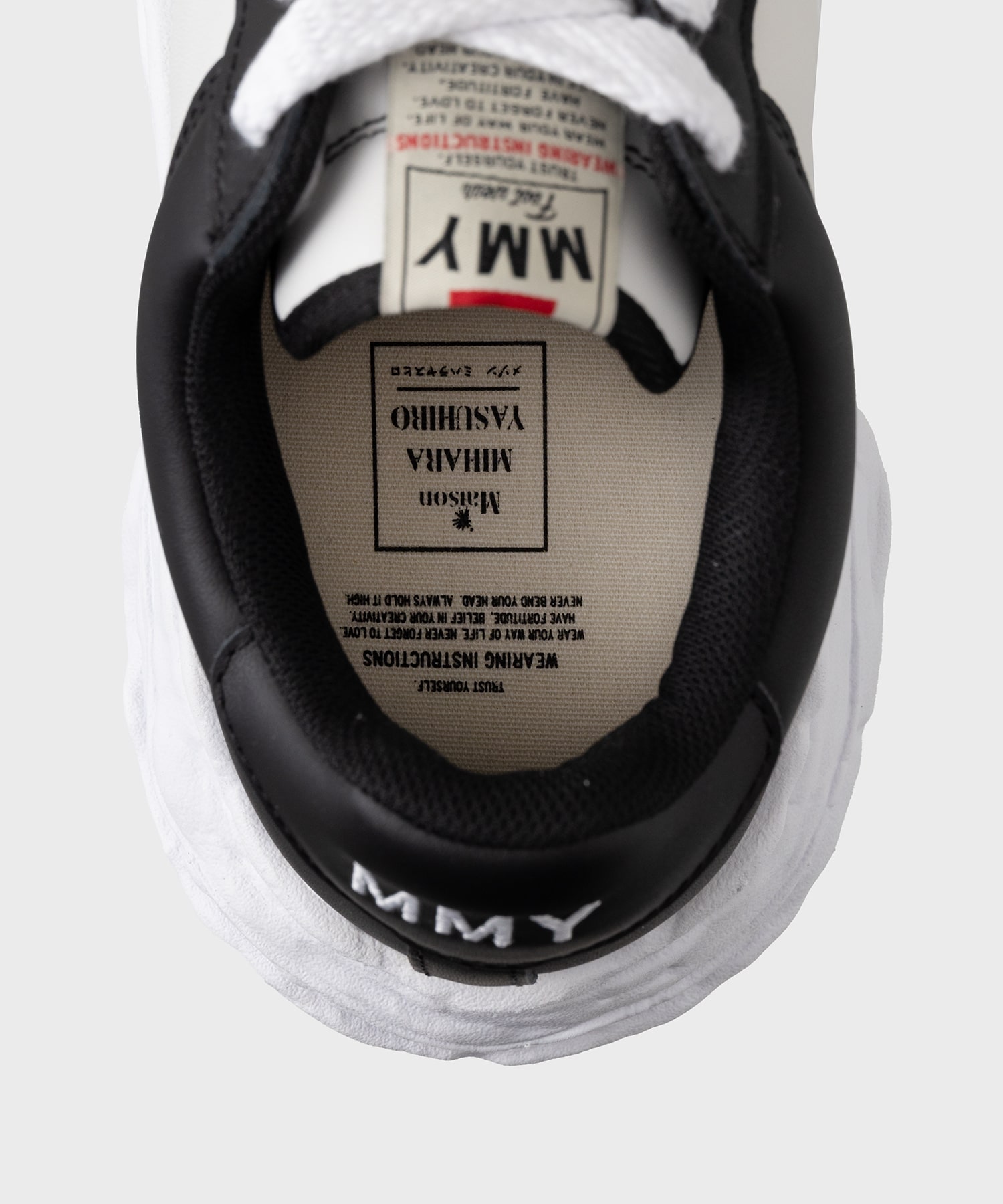 WAYNE OG Sole Leather Low-top Sneaker Maison MIHARA YASUHIRO