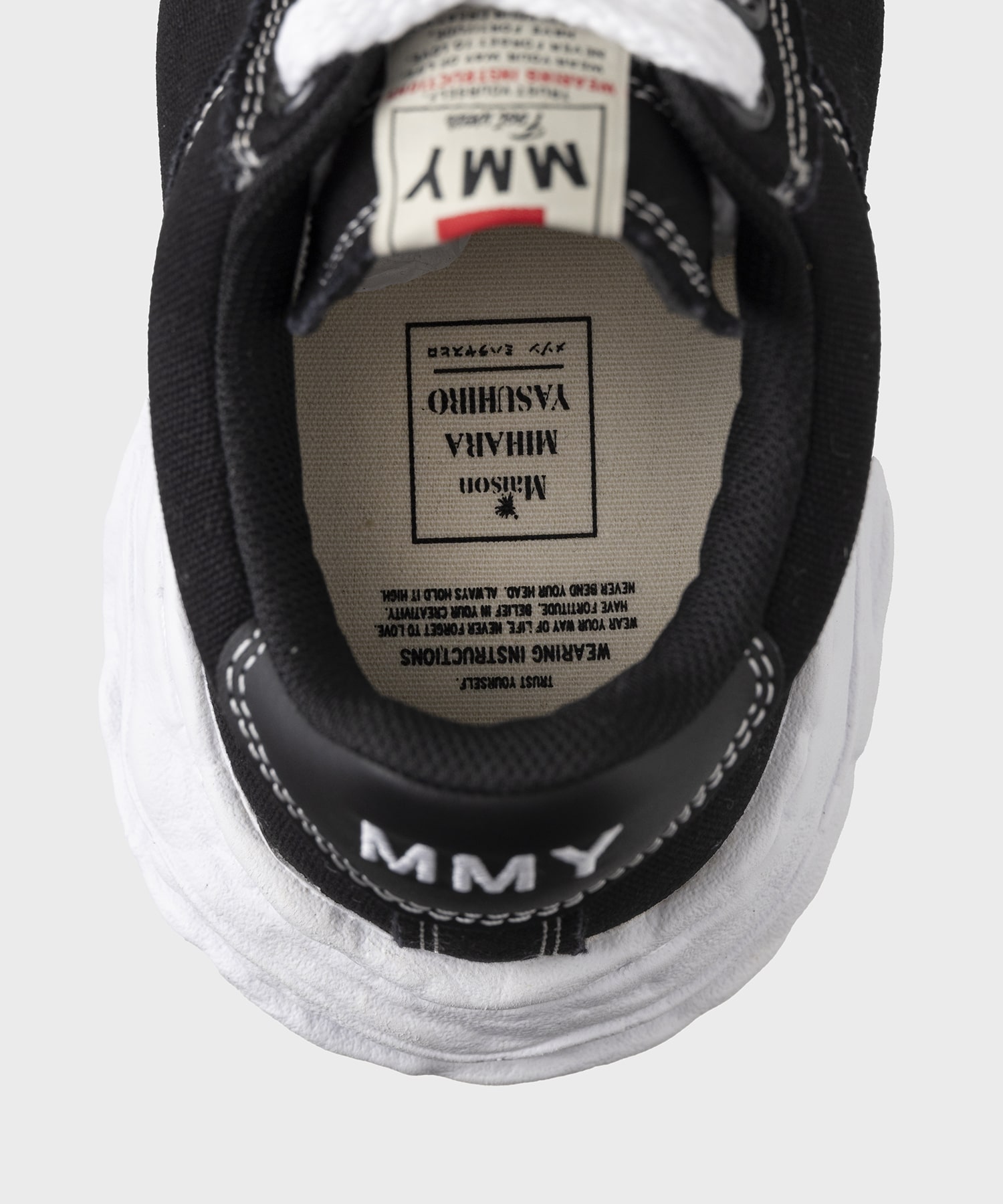 WAYNE OG Sole Canvas Low-top Sneaker Maison MIHARA YASUHIRO