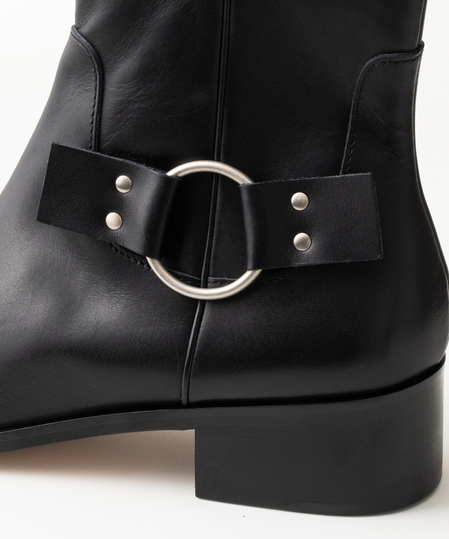 BL SIDE ZIP RING BOOTS PADRONE