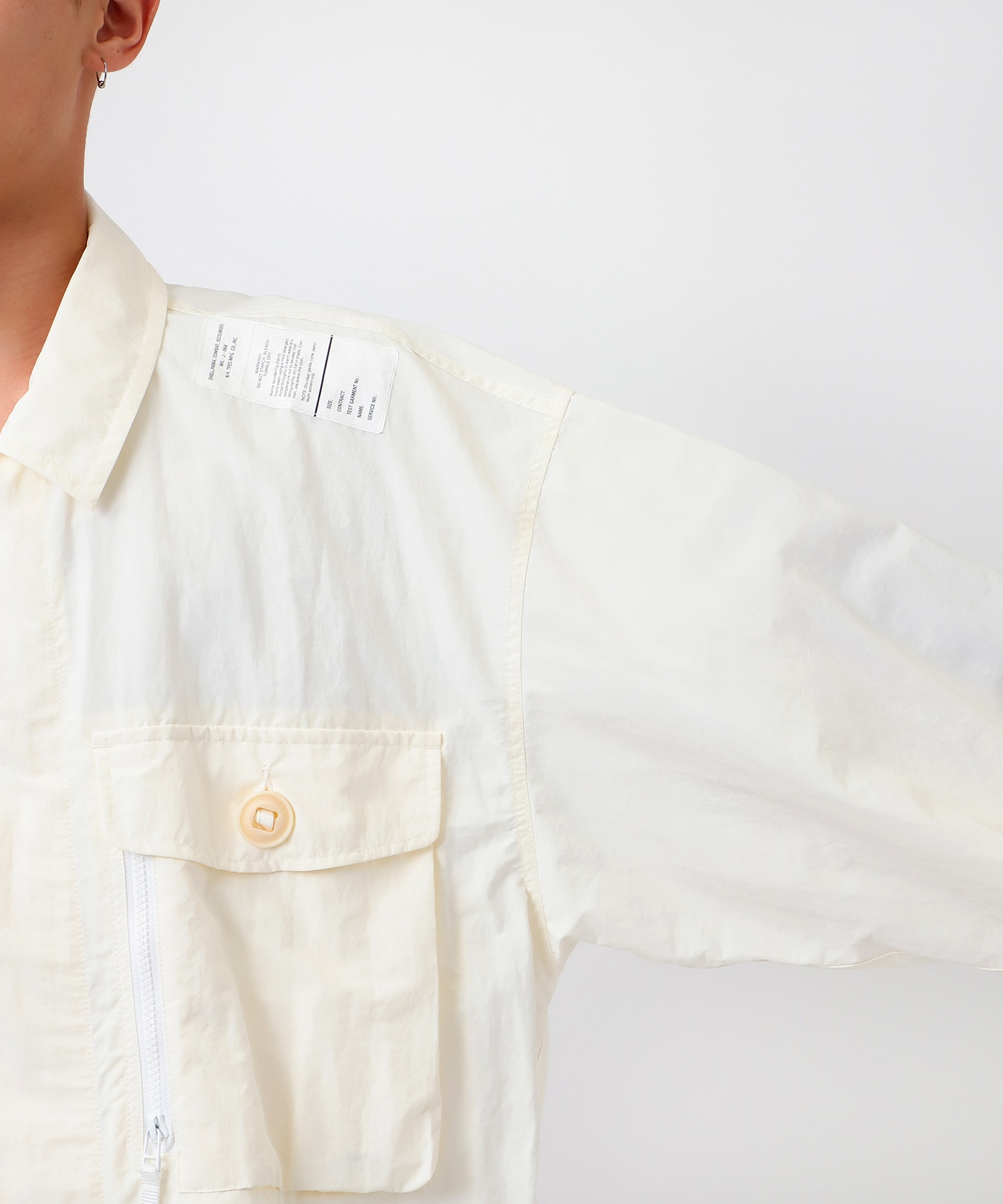 別注 9246-BL06-014 BLOUSON WHITE EDITION N.HOOLYWOOD
