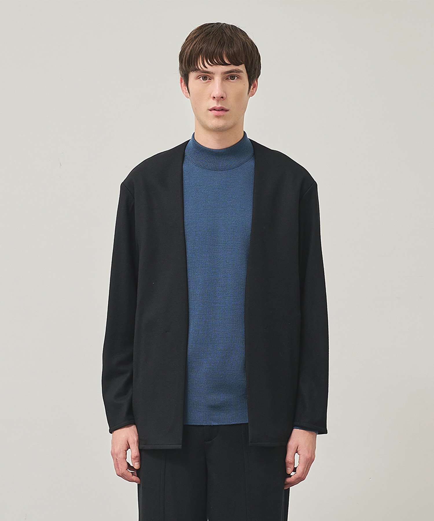 S140 WOOL WORM AIR CARDIGAN STUDIOUS