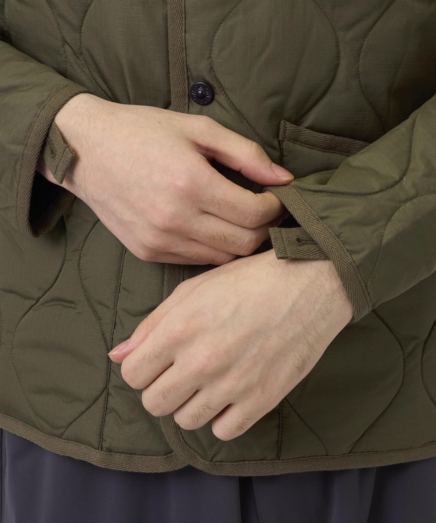 MILITARY CREW NECK DOWN JKT TAION/TAION EXTRA