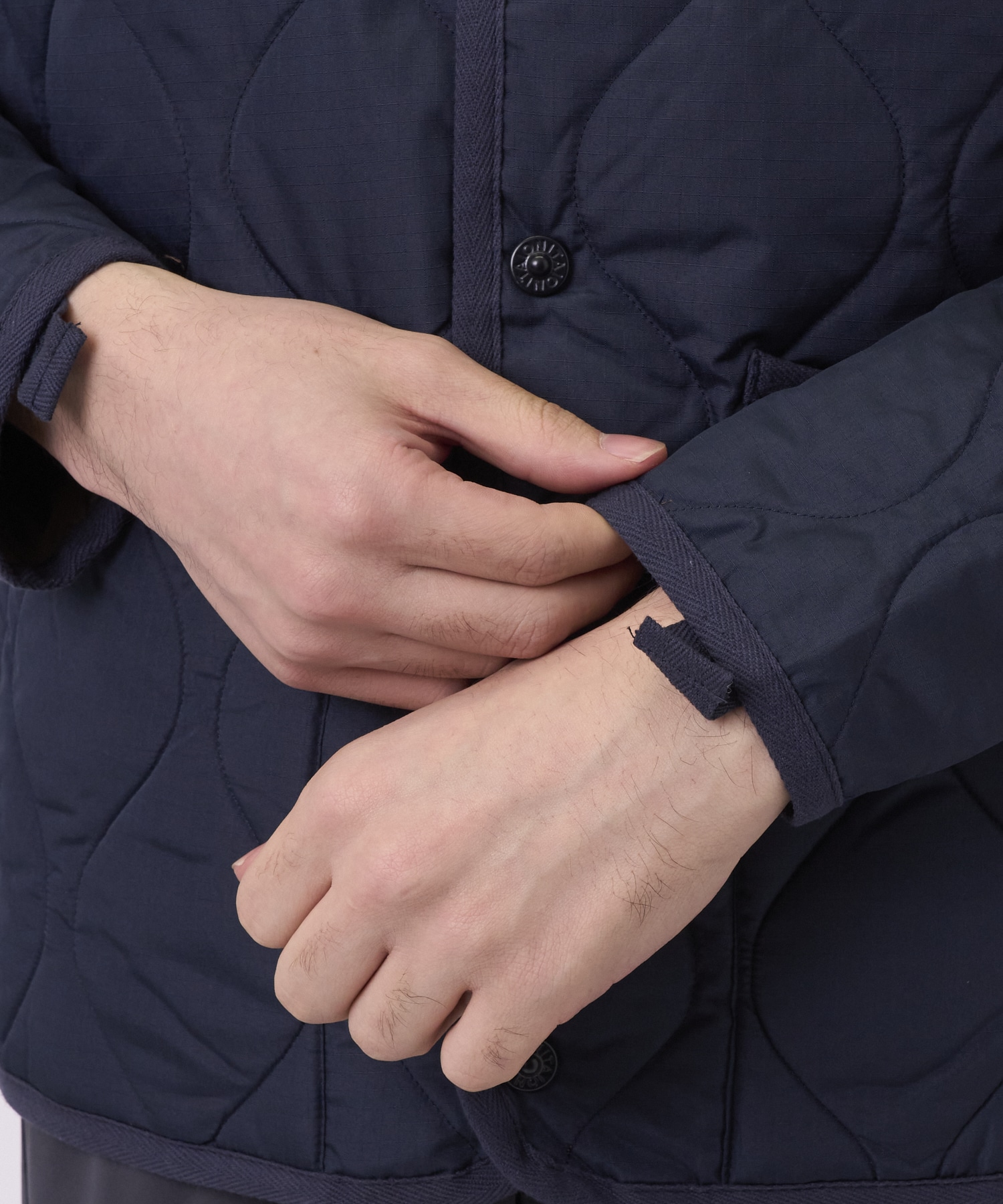 MILITARY CREW NECK DOWN JKT TAION/TAION EXTRA