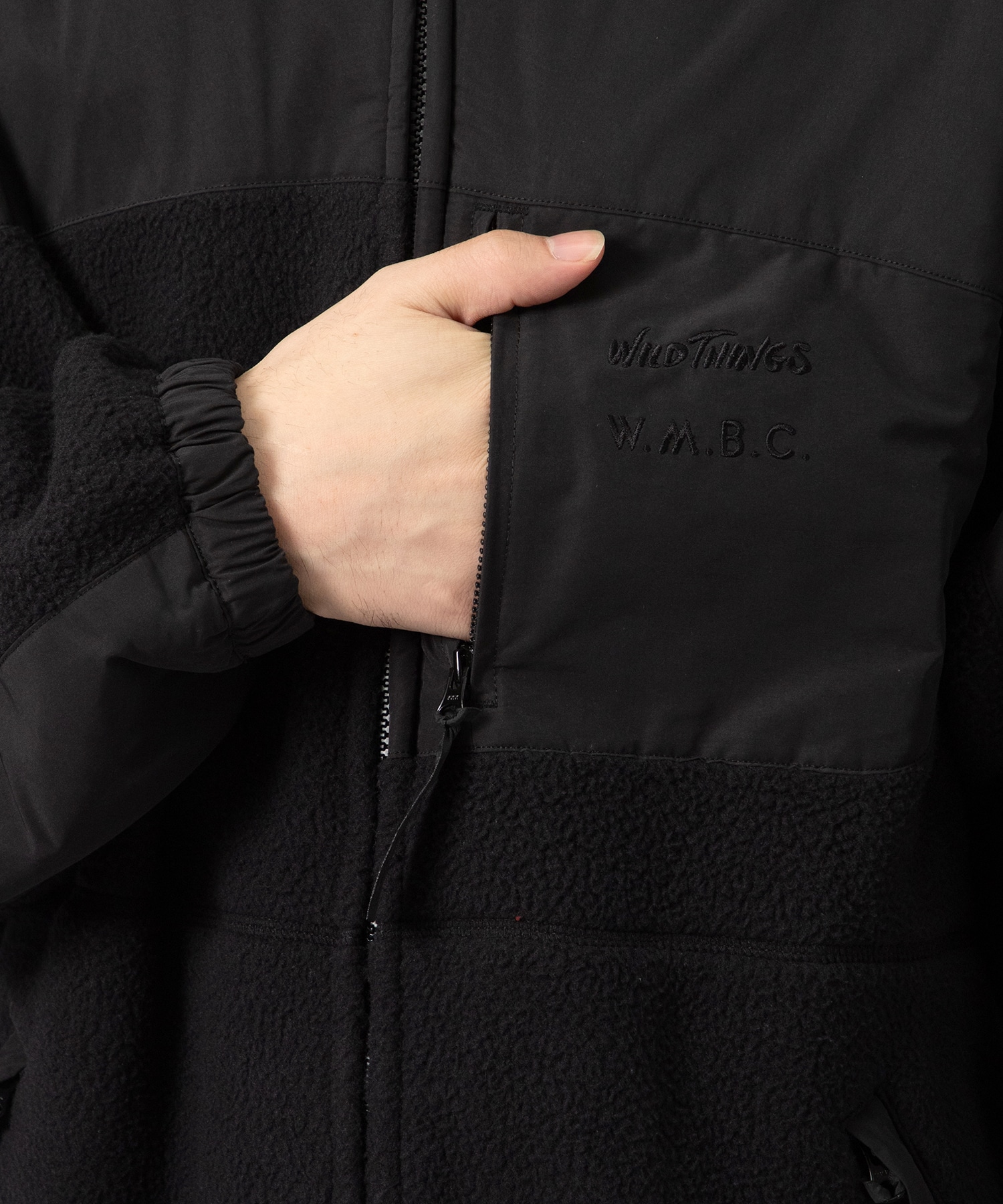 ×WILD THINGS FLEECE JACKET White Mountaineering