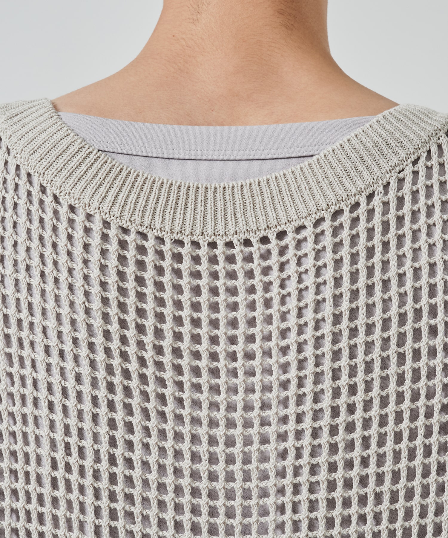 MESH LAYERED TANK TOP SHAREEF