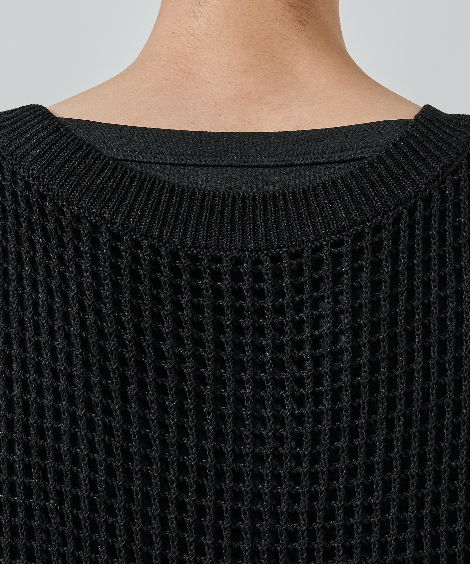 MESH LAYERED TANK TOP SHAREEF