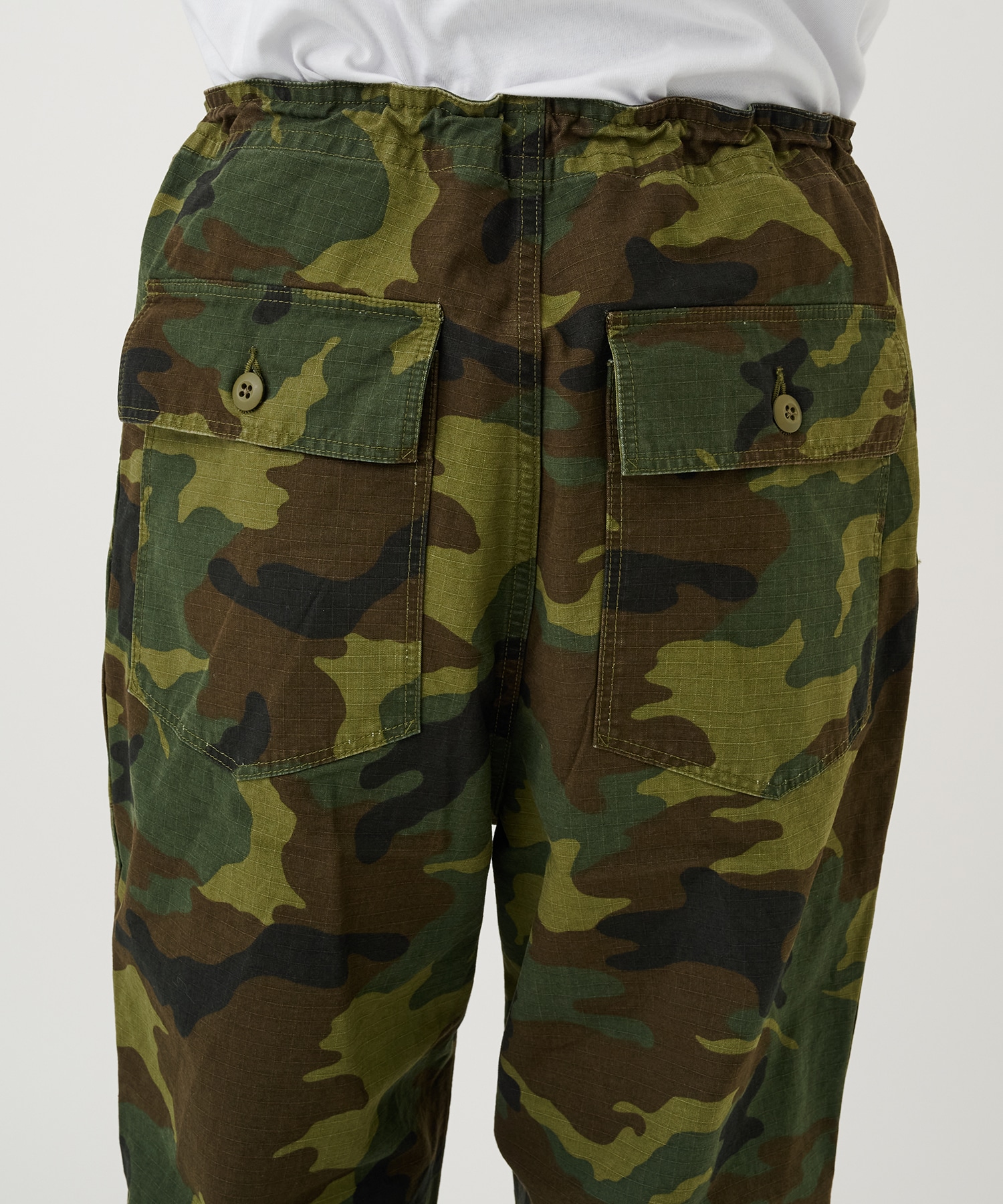 S/F Pant - Cotton Ripstop/Camo NEEDLES