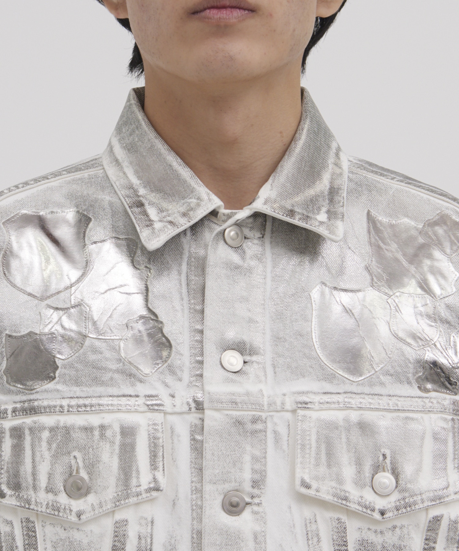 MASU BOYS EMBLEM DENIM JACKET MASU