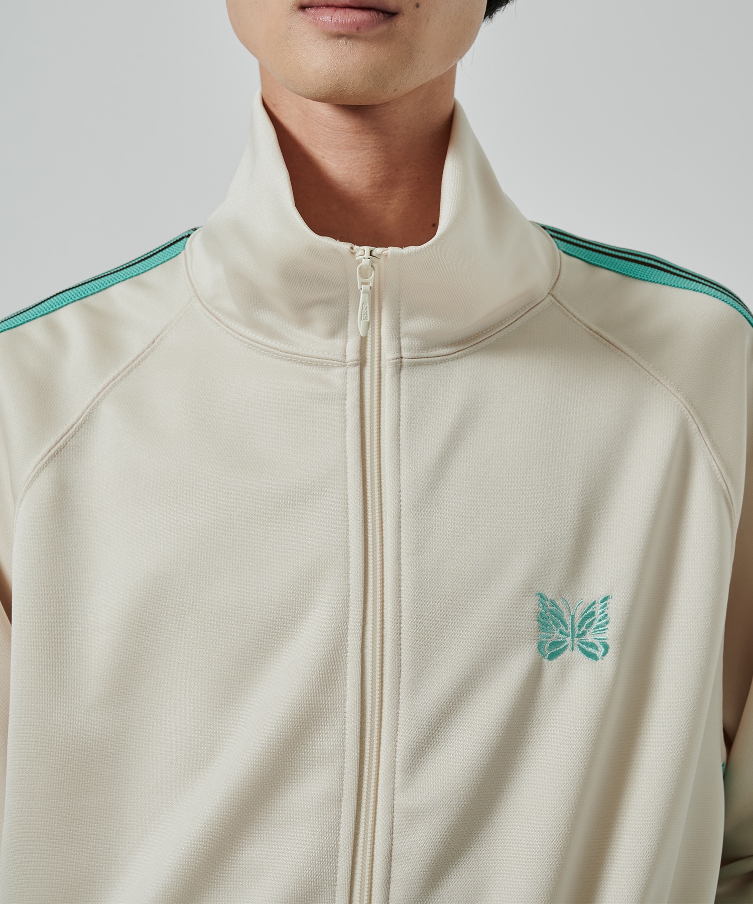 〈別注〉Track Jacket - Poly Smooth NEEDLES