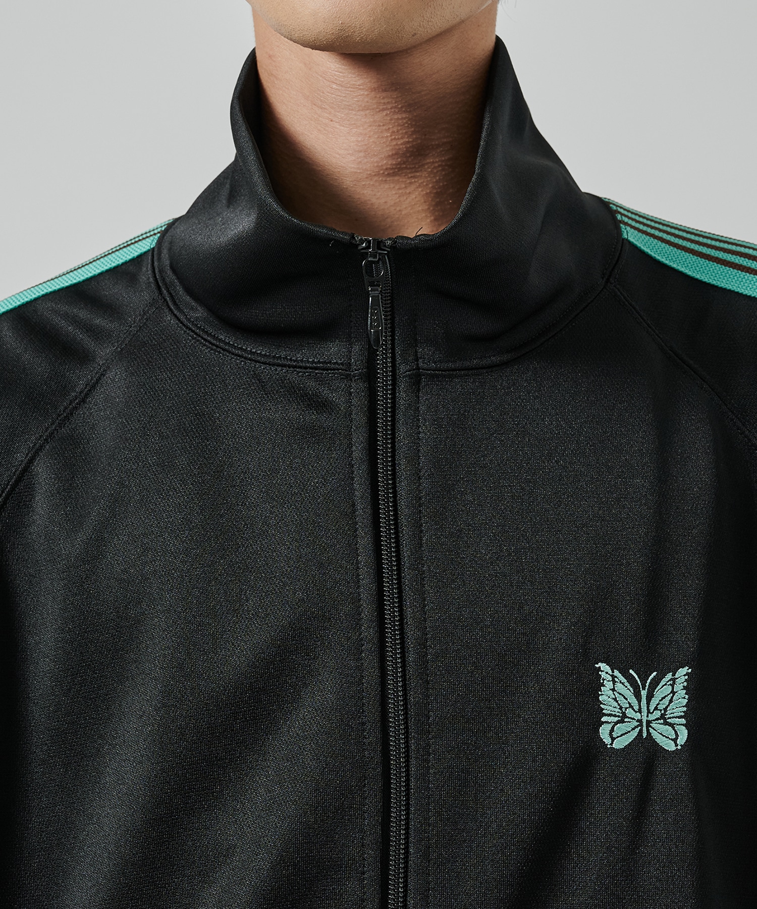 〈別注〉Track Jacket - Poly Smooth NEEDLES