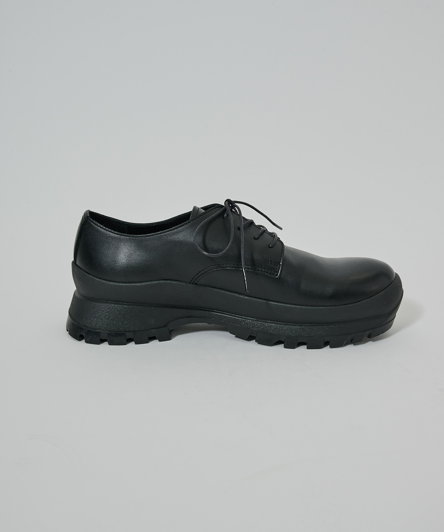 DERBY PLAIN TOE SHOES with #884C Vibram PADRONE