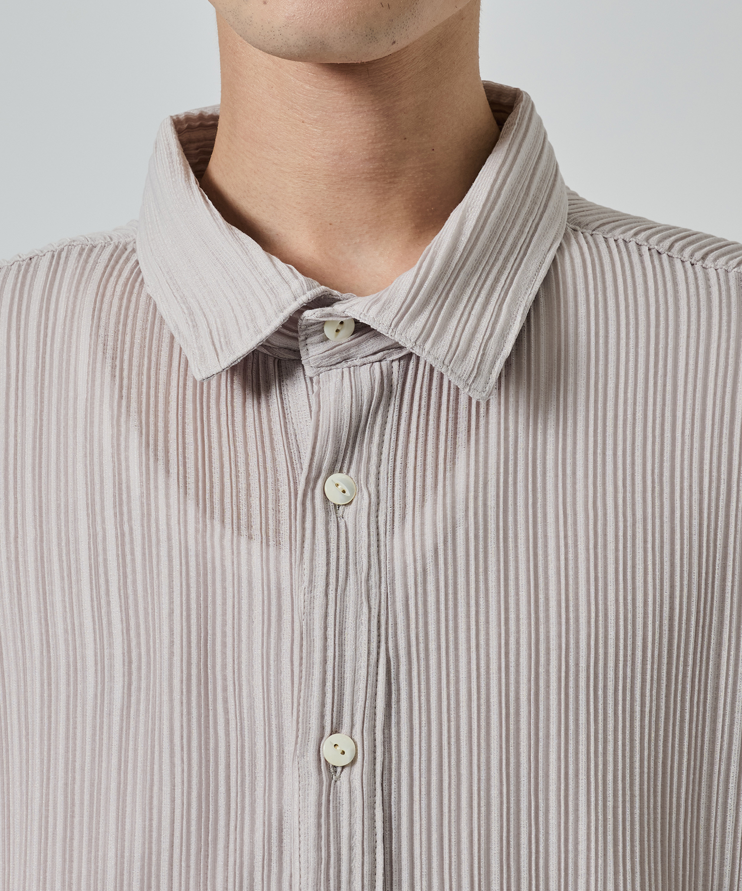 PLEATS SHEER SHIRTS SHAREEF