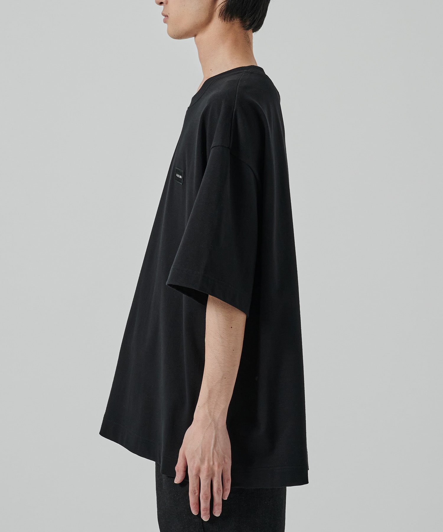 Cotton Jersey Embroidery Patch Pullover CULLNI