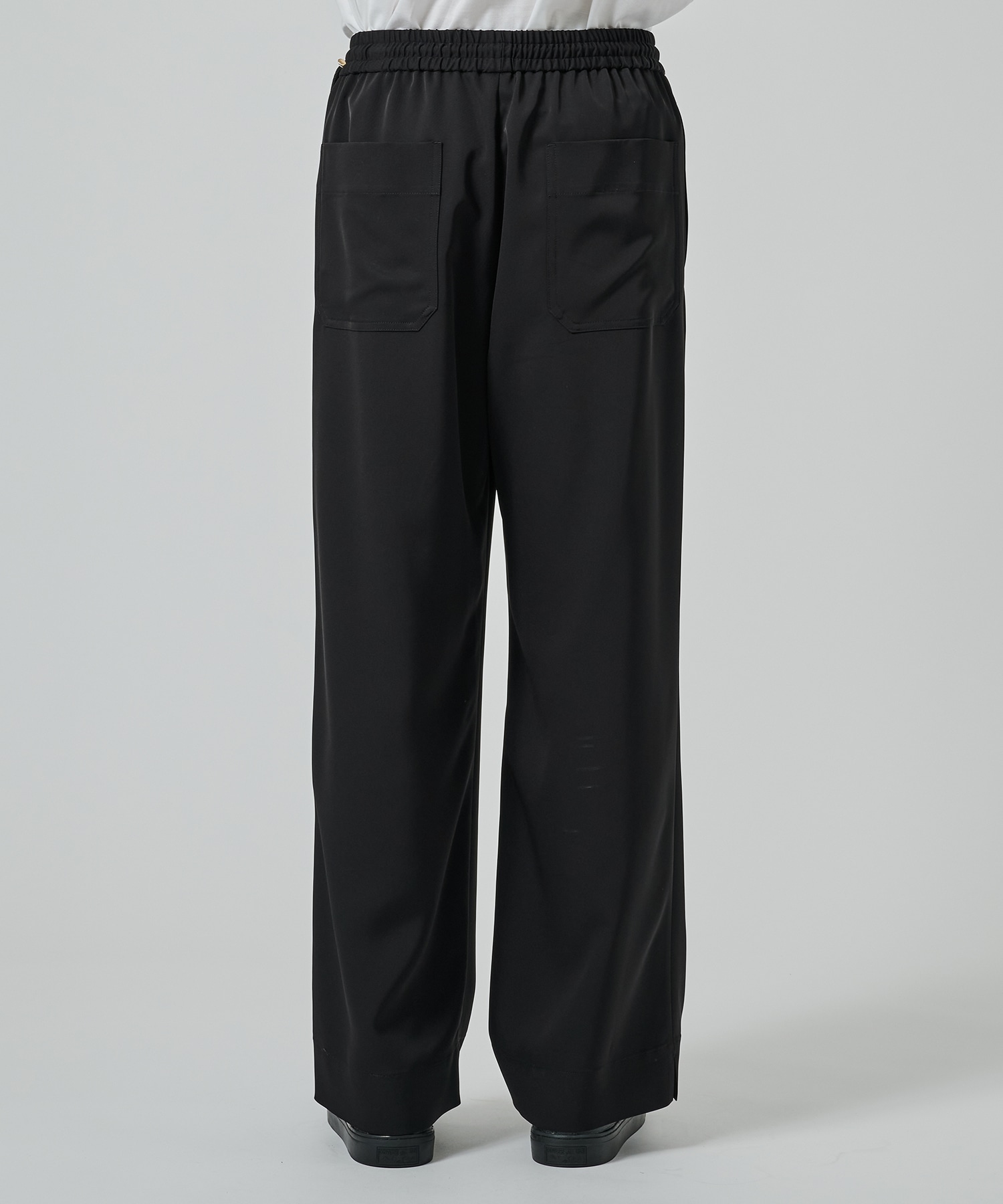 Dry Stretch Twill Side Drawstring Relux Wide Pant CULLNI