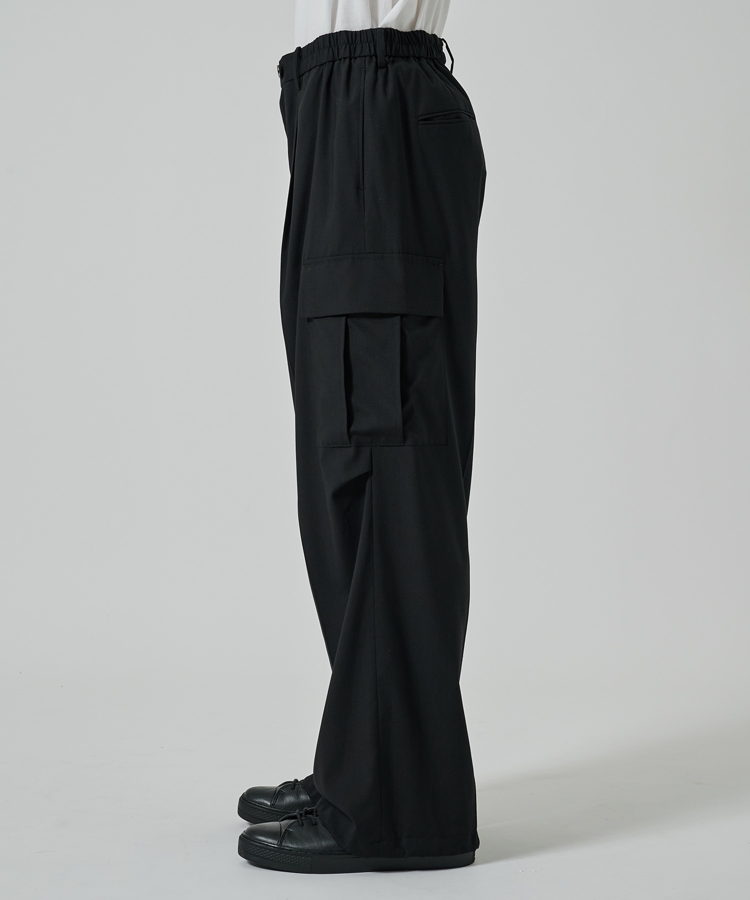 COOL WOOL CARGO PANTS STUDIOUS