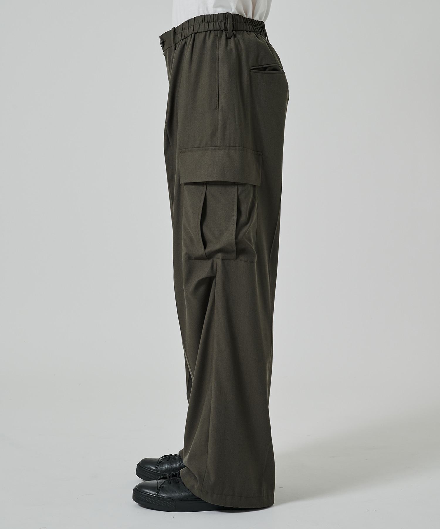 COOL WOOL CARGO PANTS STUDIOUS