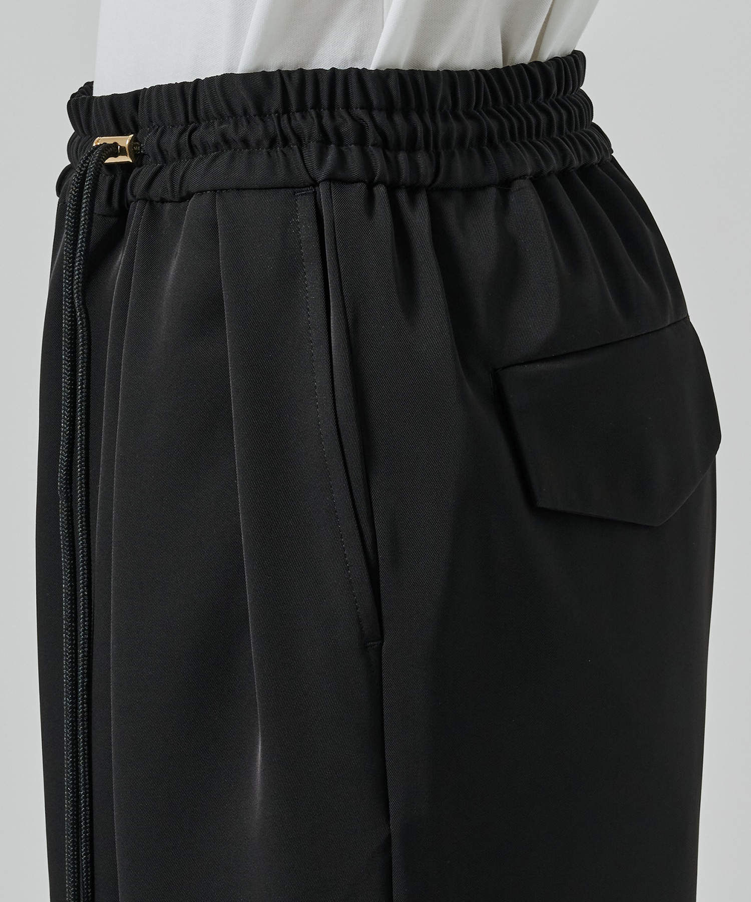 〈別注〉 Dry Stretch Twill Side Drawstring Relax Wide Tapered Pa CULLNI