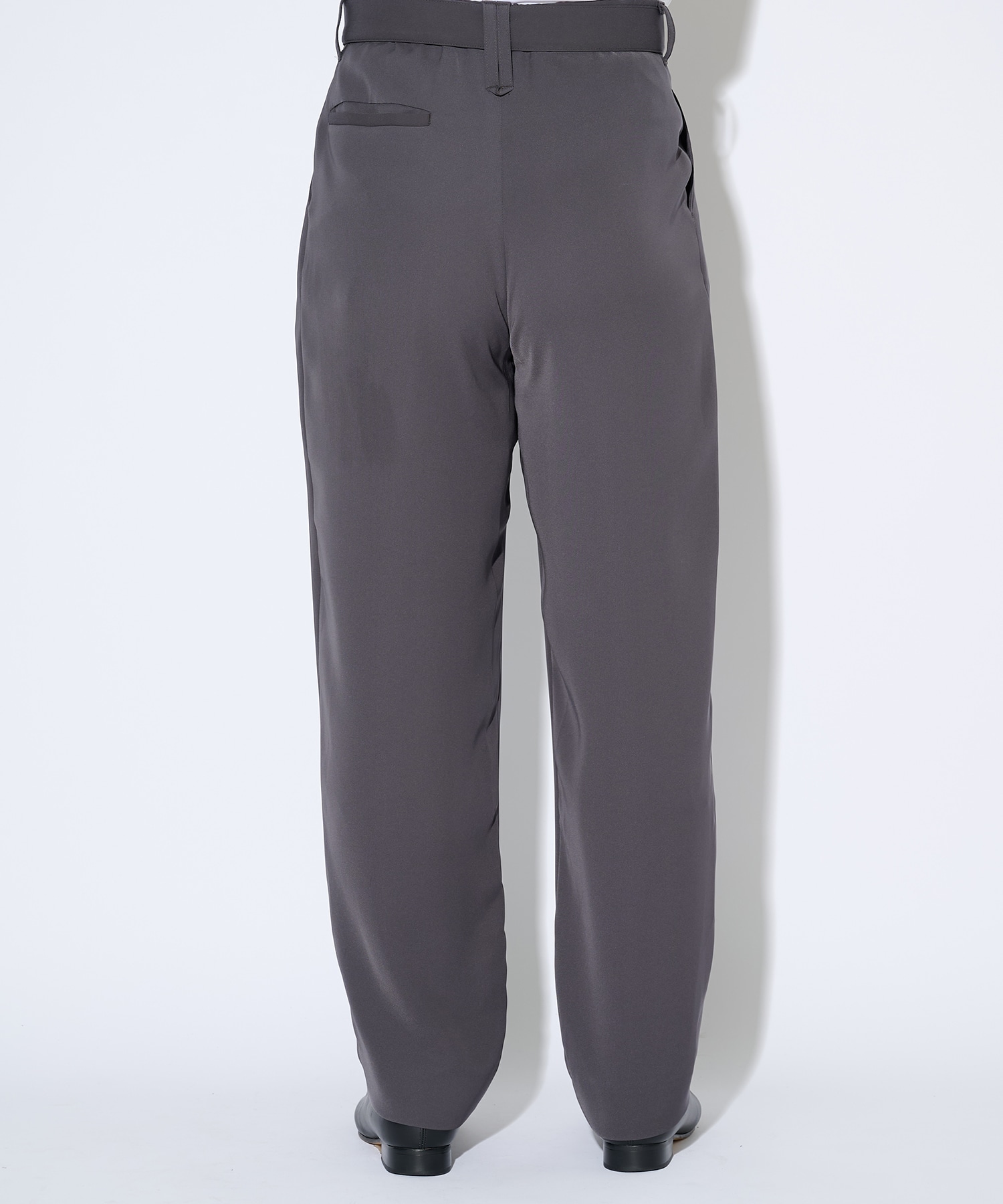 別注〉2Tuck Pants with Long Belt for STUDIOUS | CULLNI