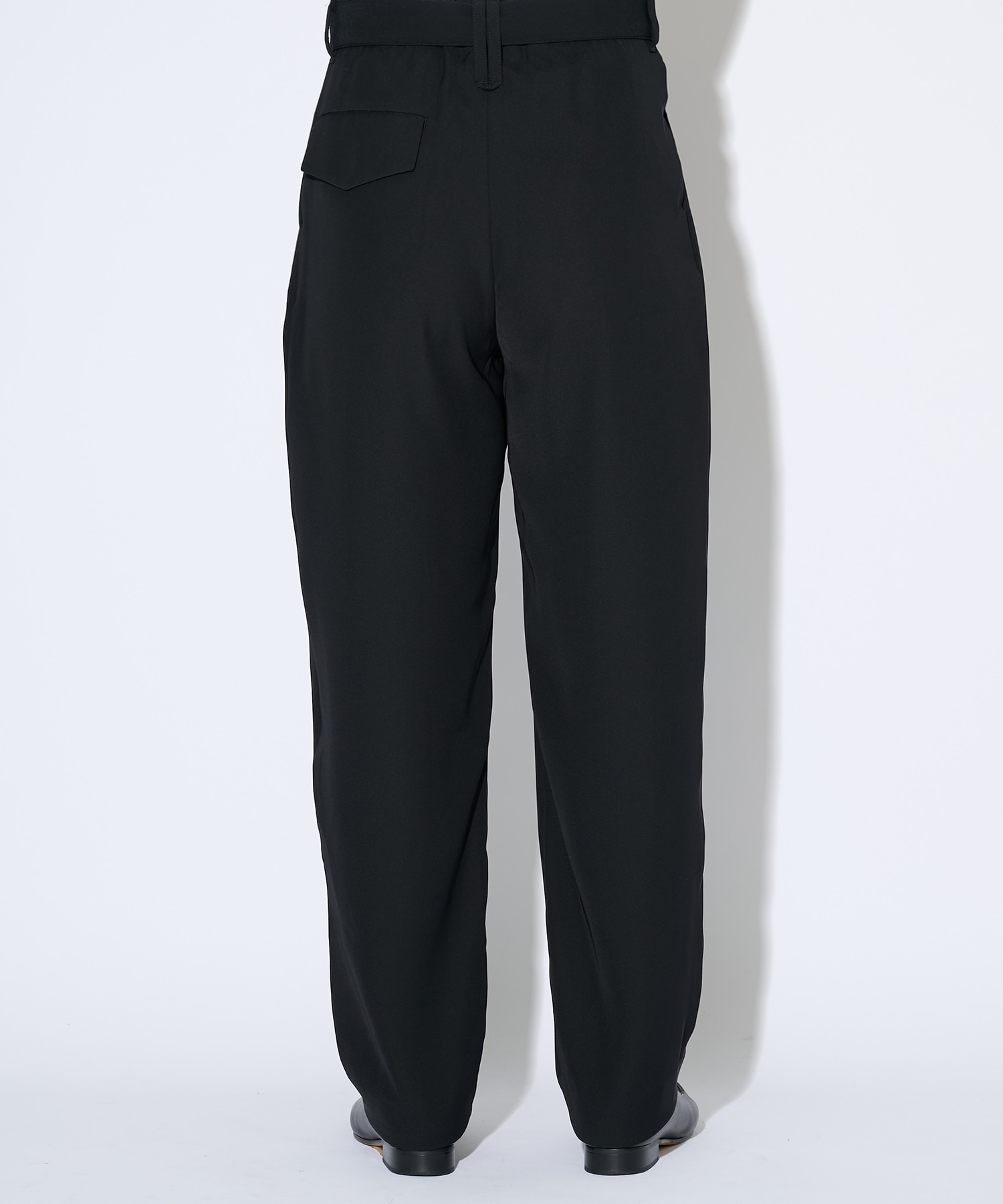 〈別注〉2Tuck Pants with Long Belt for STUDIOUS CULLNI