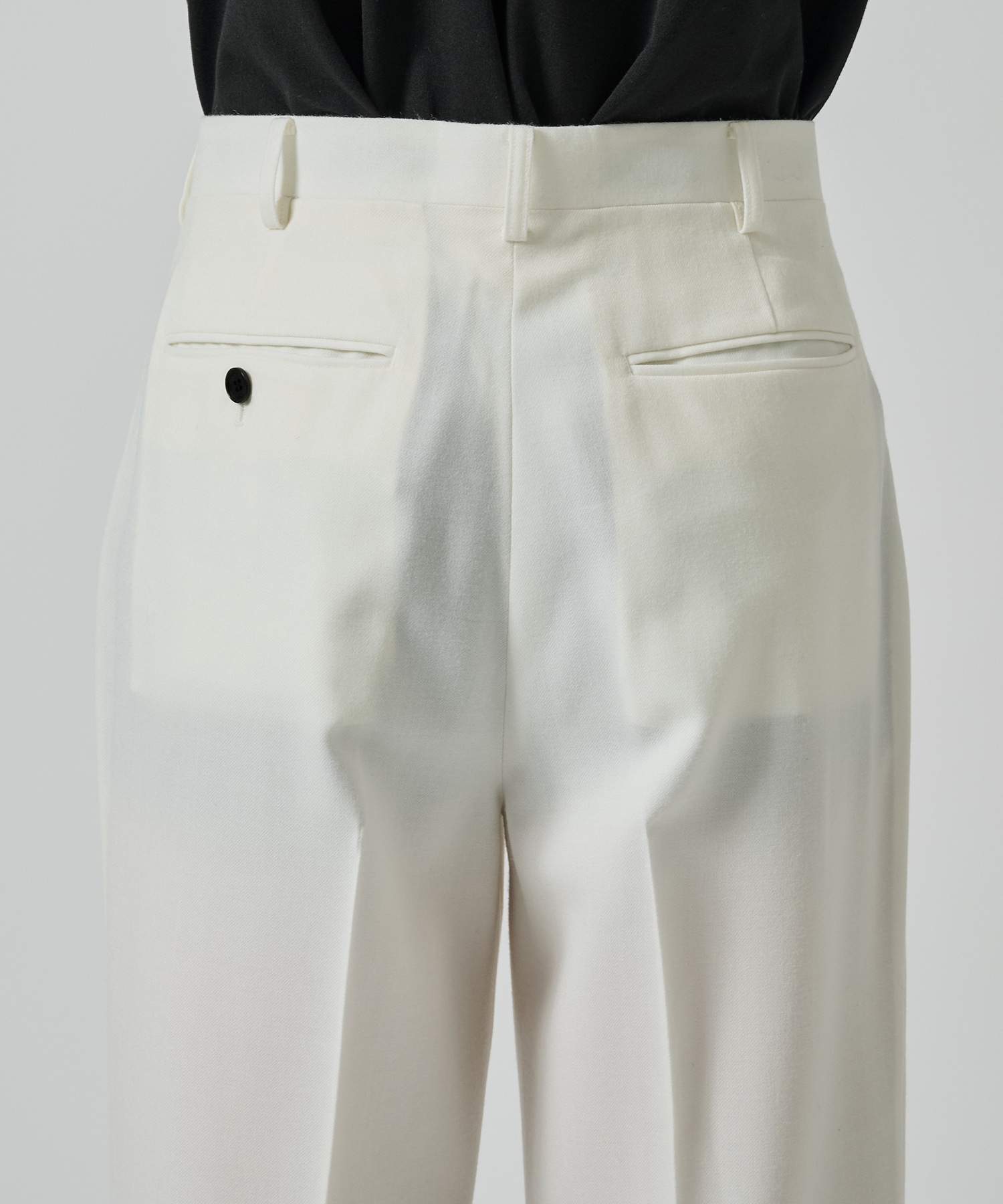 Wool Straight Trousers LITTLEBIG
