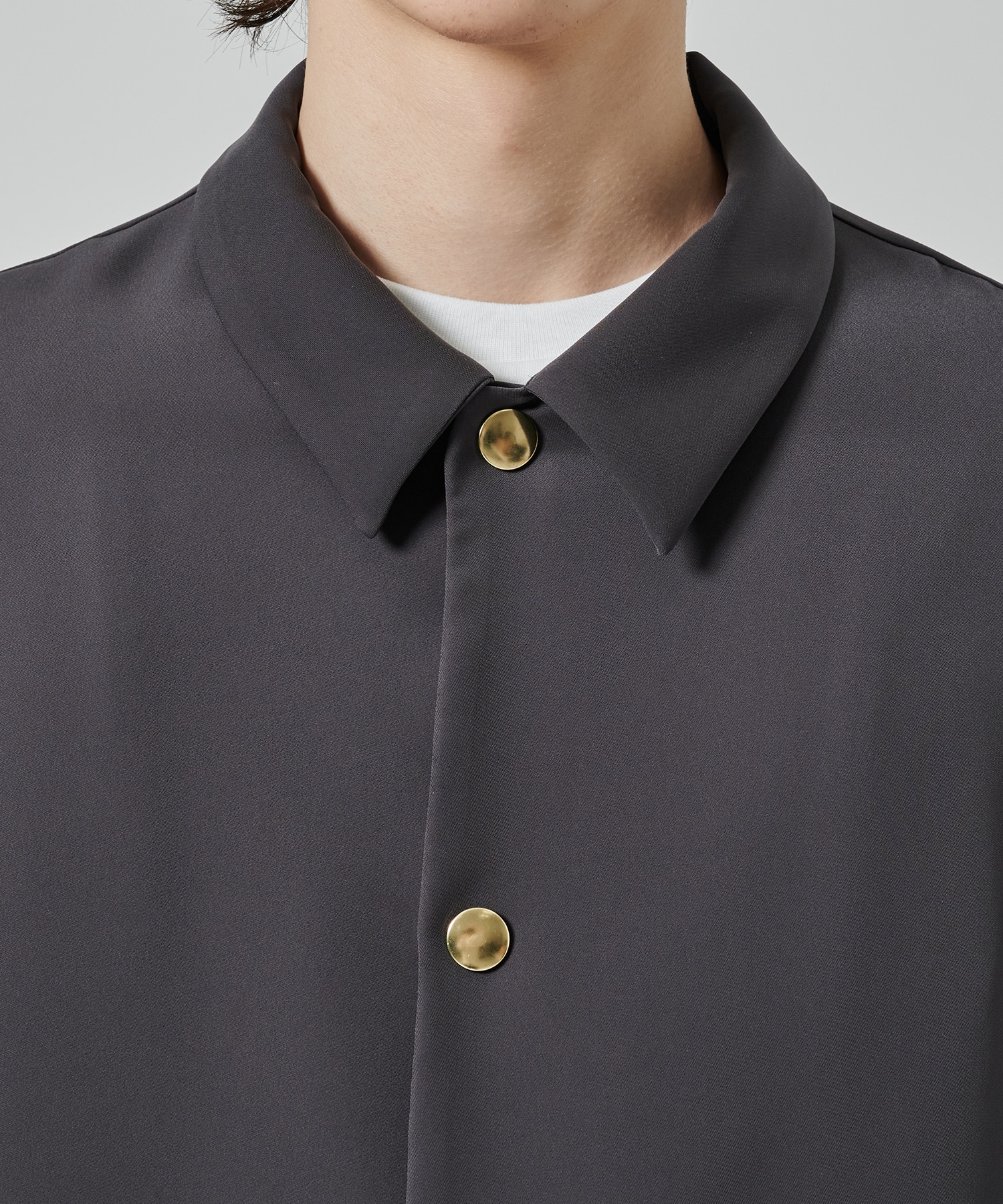 〈別注〉SHORT SLEEVE COACH JACKET CULLNI