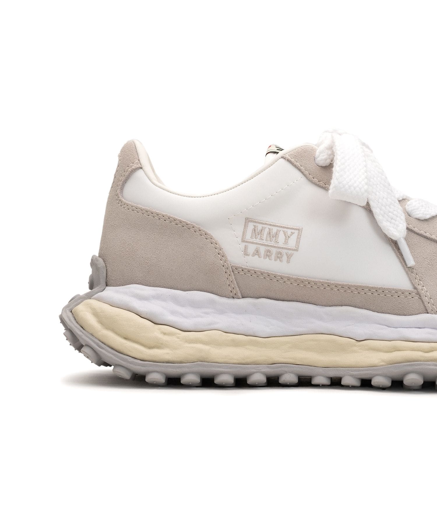 LARRY OG Sole Mix Material Low-top Sneaker Maison MIHARA YASUHIRO