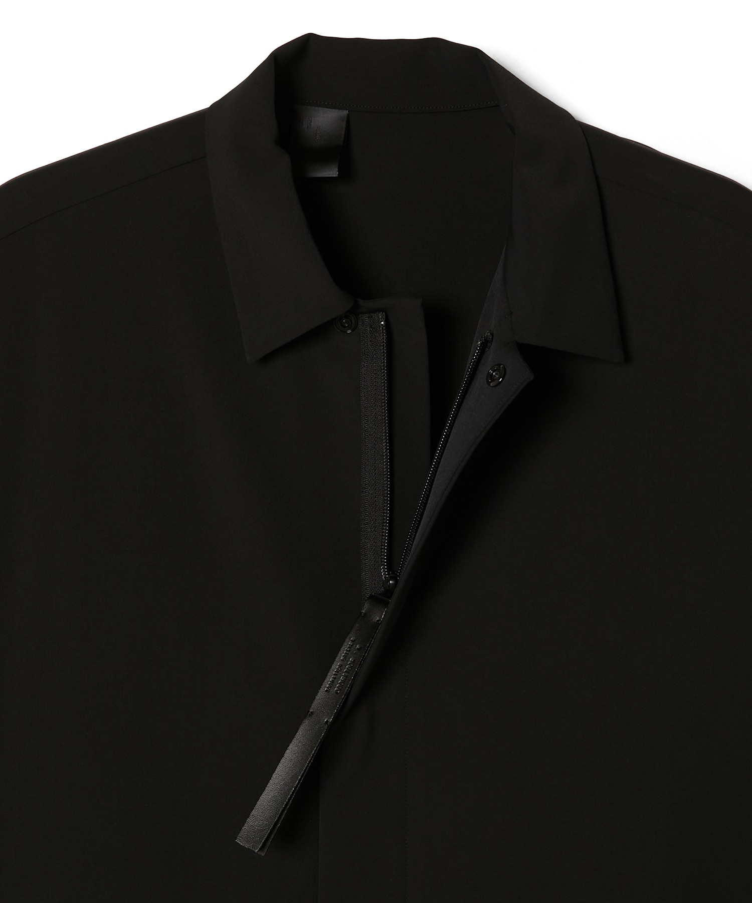 2251-SH58-003 ZIP UP HALF SLEEVE SHIRT N.HOOLYWOOD