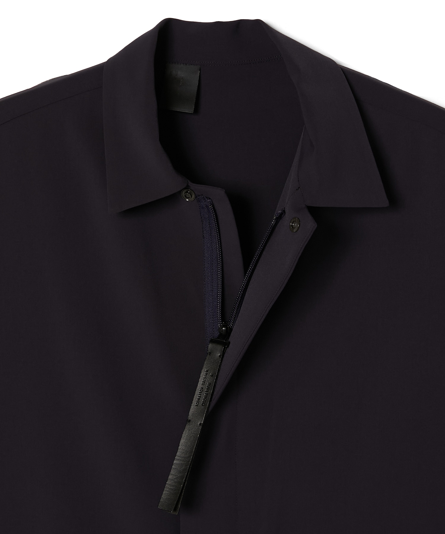 2251-SH58-003 ZIP UP HALF SLEEVE SHIRT N.HOOLYWOOD