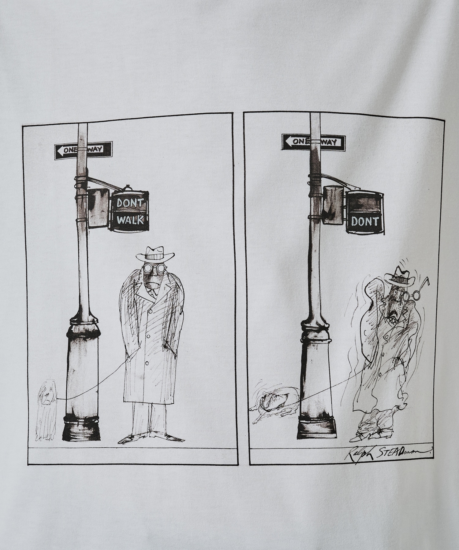 「Ralph Steadman」ARTWORK PRINT T-SHIRT / HP-T009-051 COMME des GARCONS HOMME