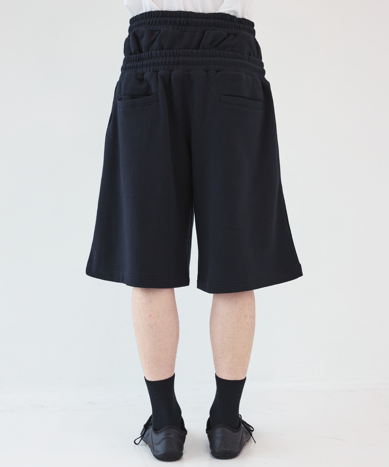 別注SWEAT TUCKED SHORTS JOHN LAWRENCE SULLIVAN