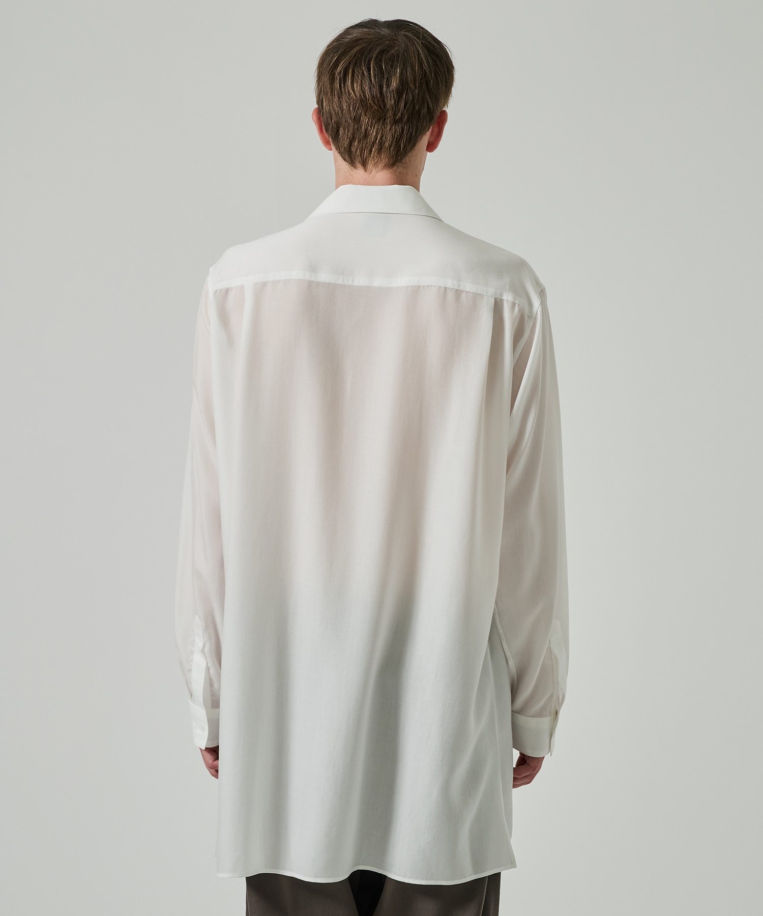 SUIT CDH OPEN COLLAR SHIRT Yohji Yamamoto