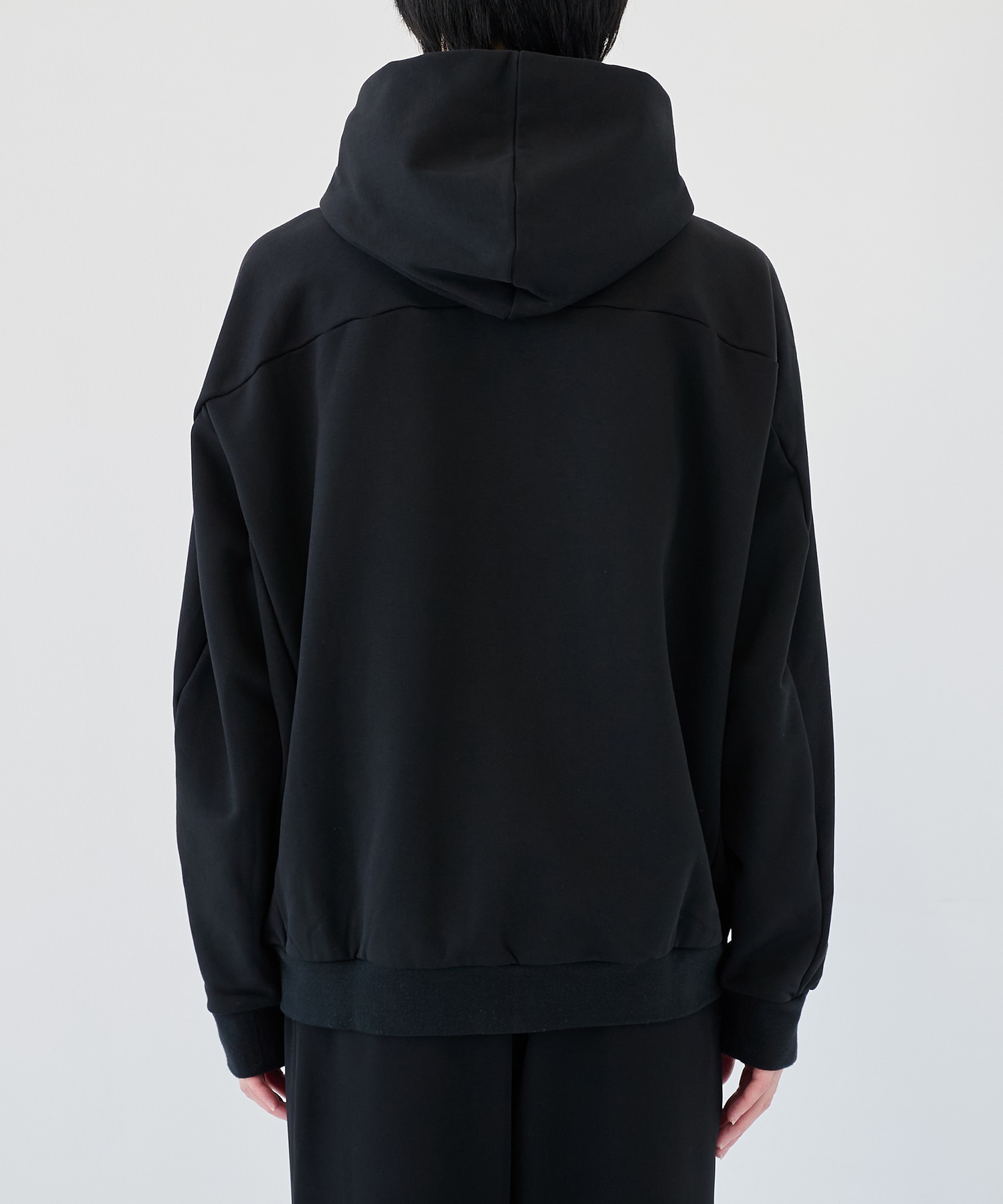CO STRECH TERRY ZIP UP HOODIE ATTACHMENT