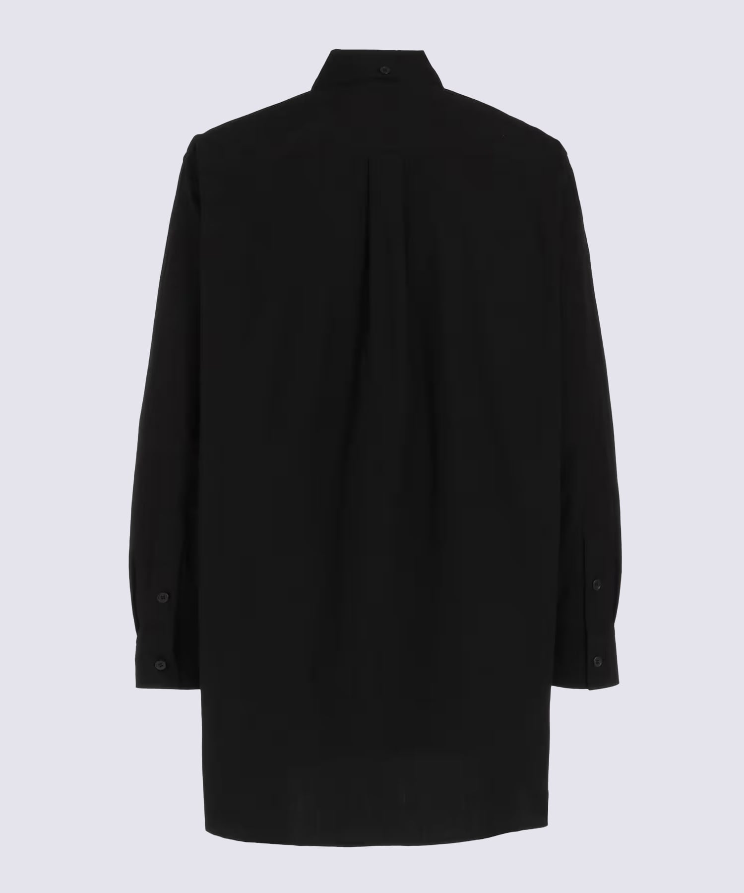 OVERSIZED SILHOUETTE SHIRT IN BROAD AND CELLULOSE BLACK DAHL Y's for men