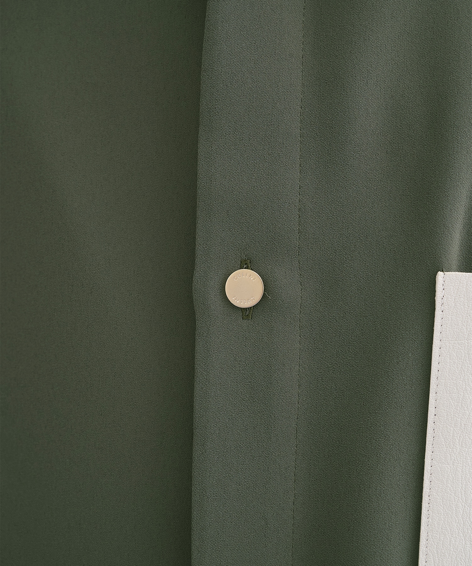 別注 Leather Pocket L/S Shirts CULLNI