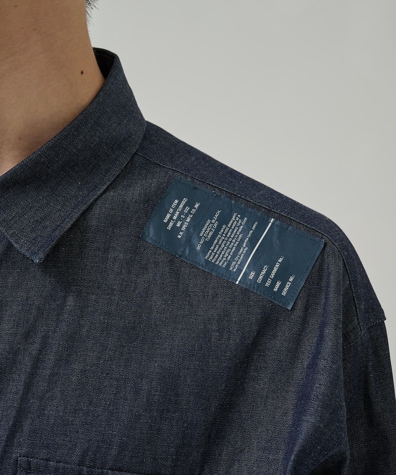 別注 DENIM L/S SHIRTS N.HOOLYWOOD