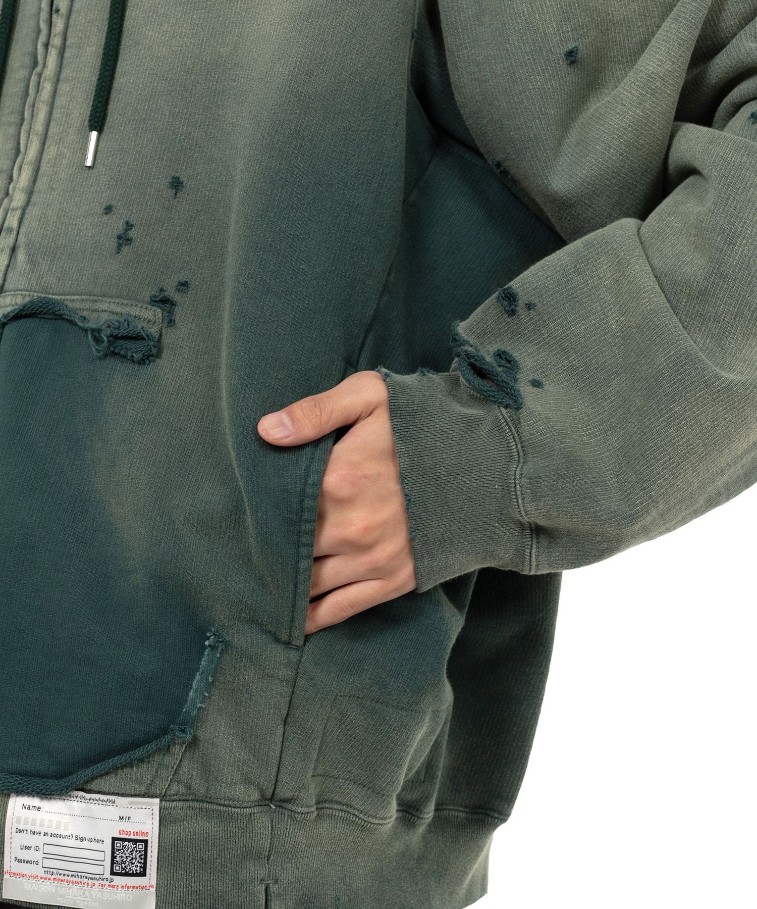 SUN FADED PARKA Maison MIHARA YASUHIRO