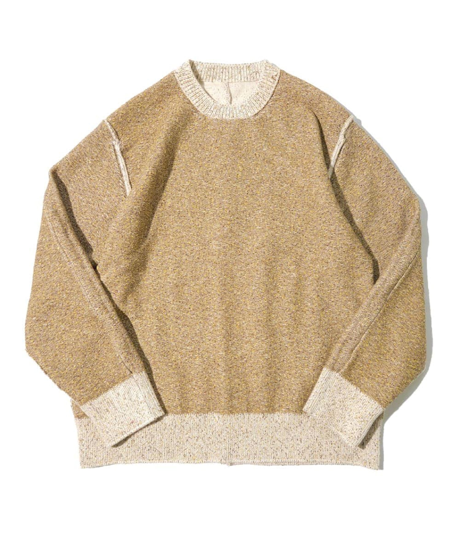 COTTON-BLEND KNIT PULLOVER IRENISA