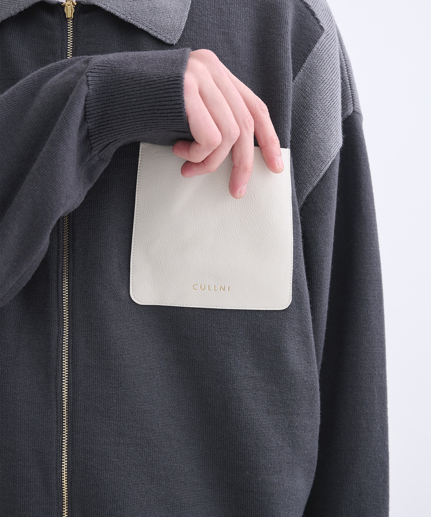 別注 Zip Knit Blouson CULLNI