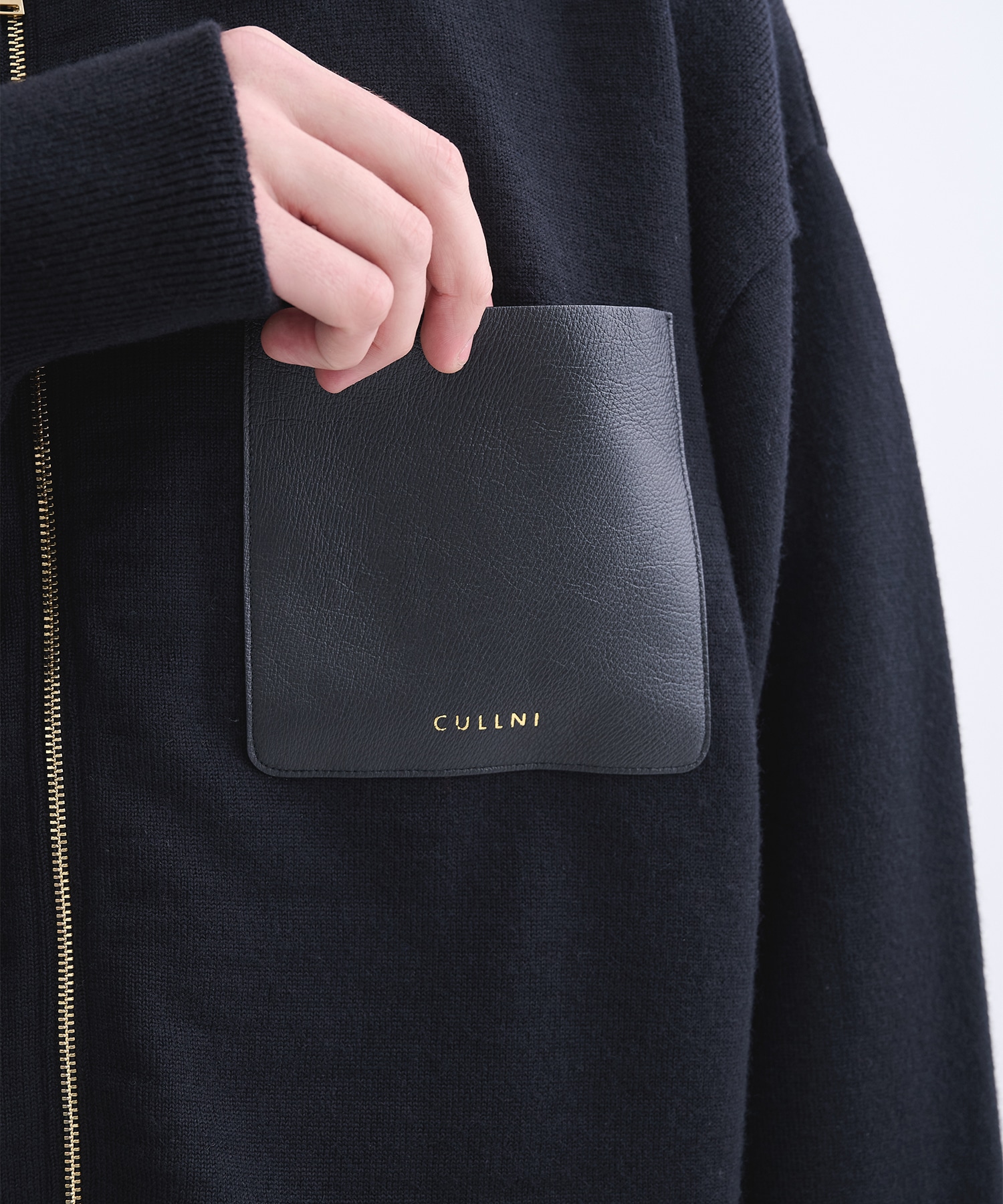 別注 Zip Knit Blouson CULLNI
