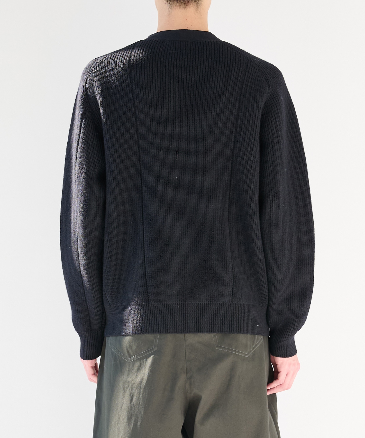 編地切替カーディガン WRAPINKNOT