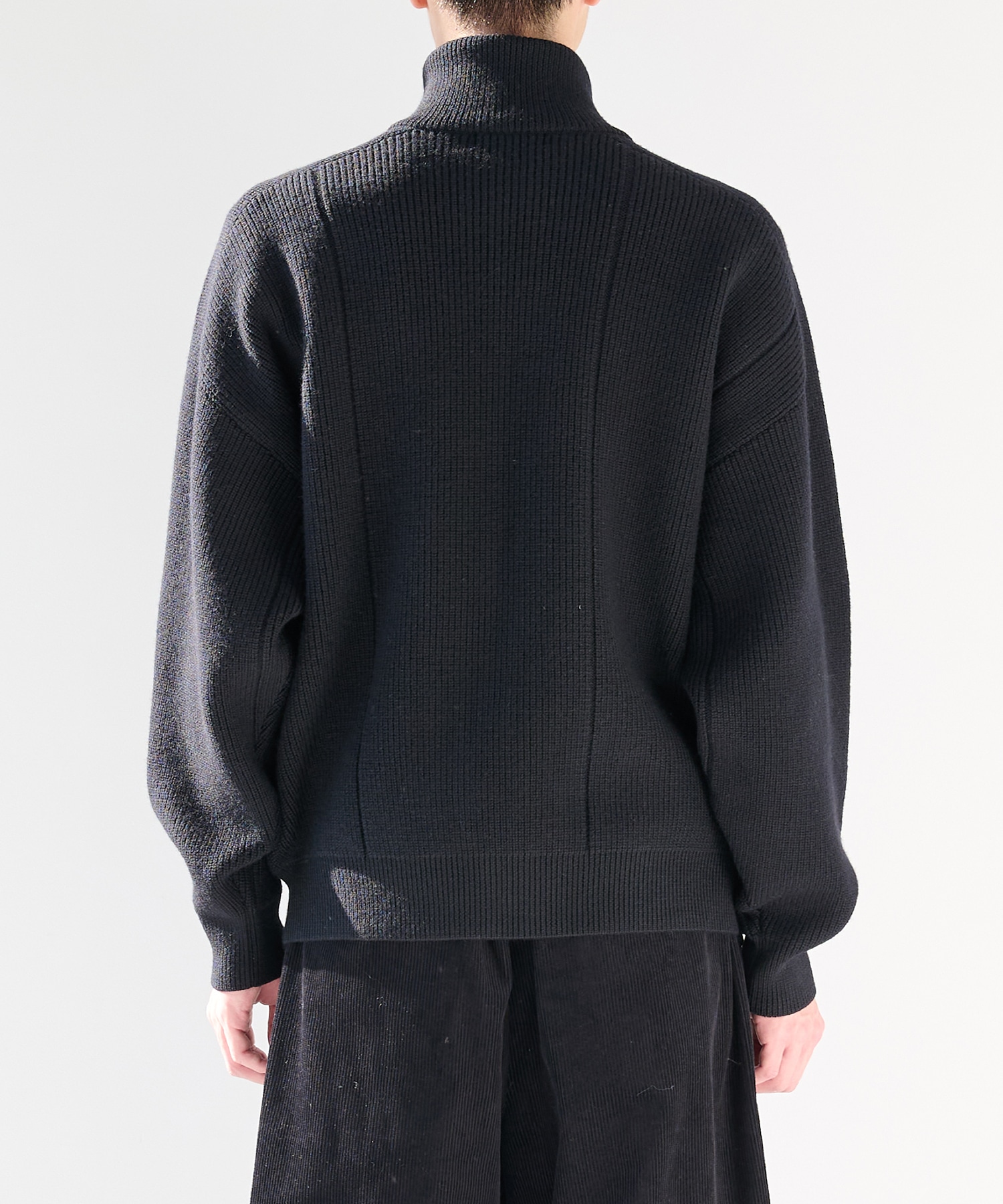 編地切替ドライバーズニット WRAPINKNOT