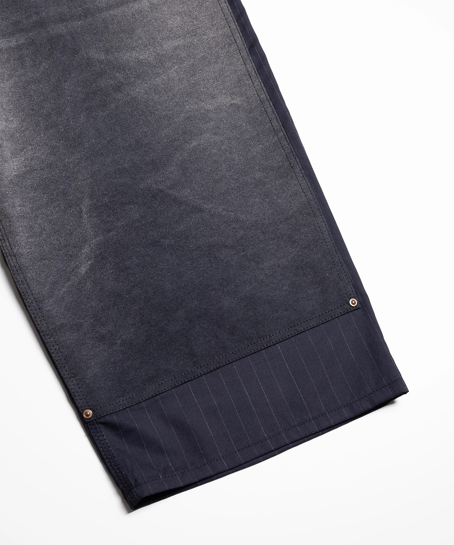Vintage-effect work pants KHOKI