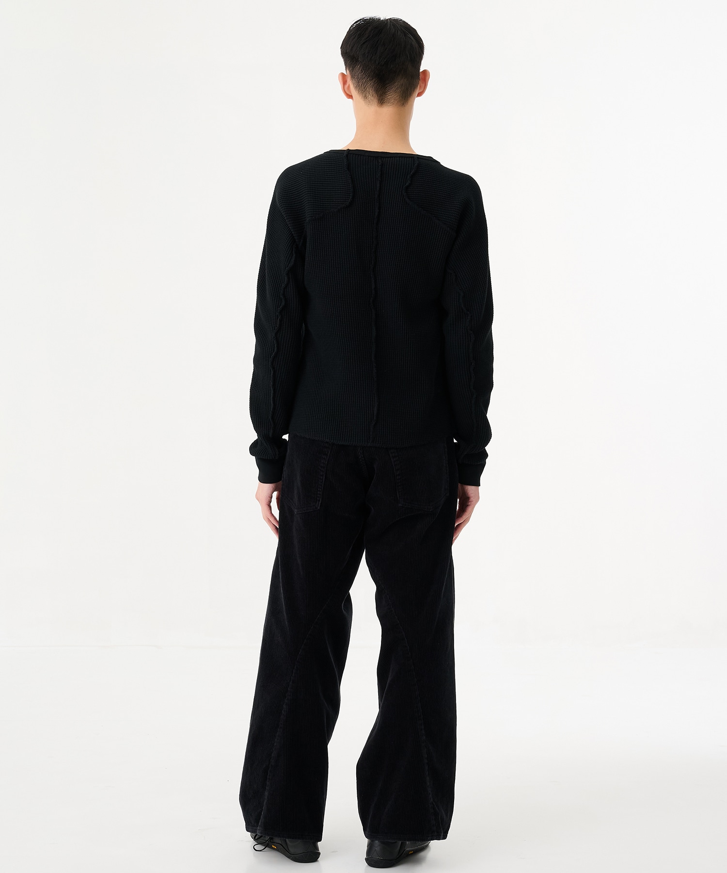 3D TWISTED WIDE LEG 5P PANTS NVRFRGT