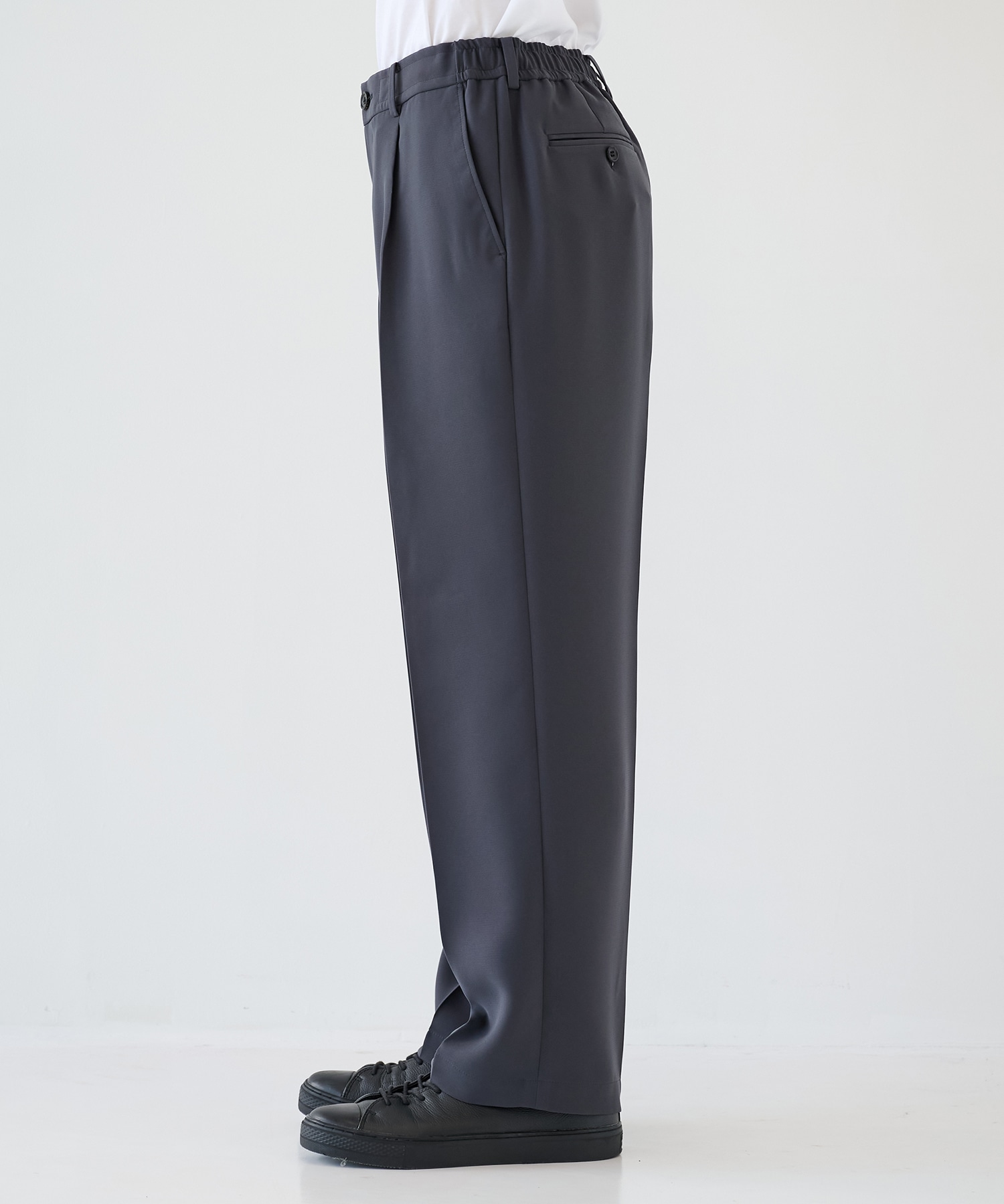 2252-PT06-095 1TUCK PANTS N.HOOLYWOOD